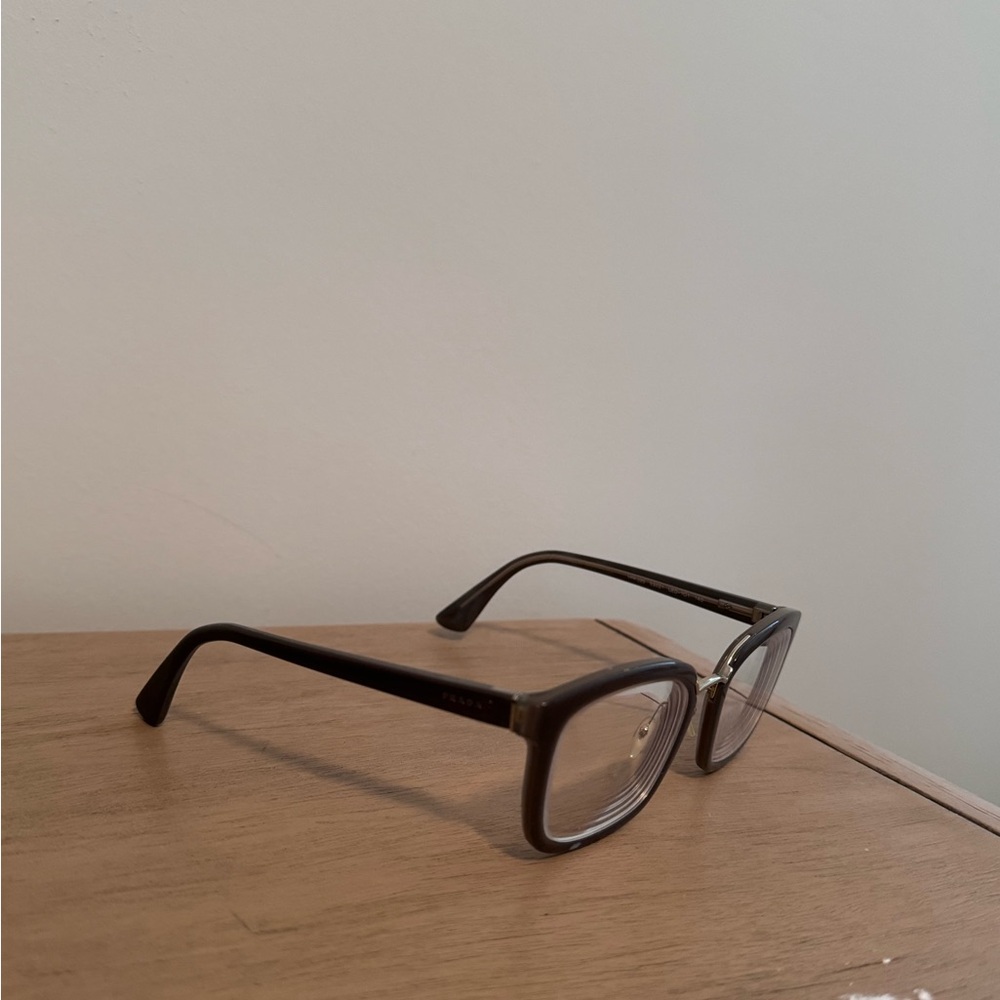 Prada brown eyeglasses - Picture 2 of 6